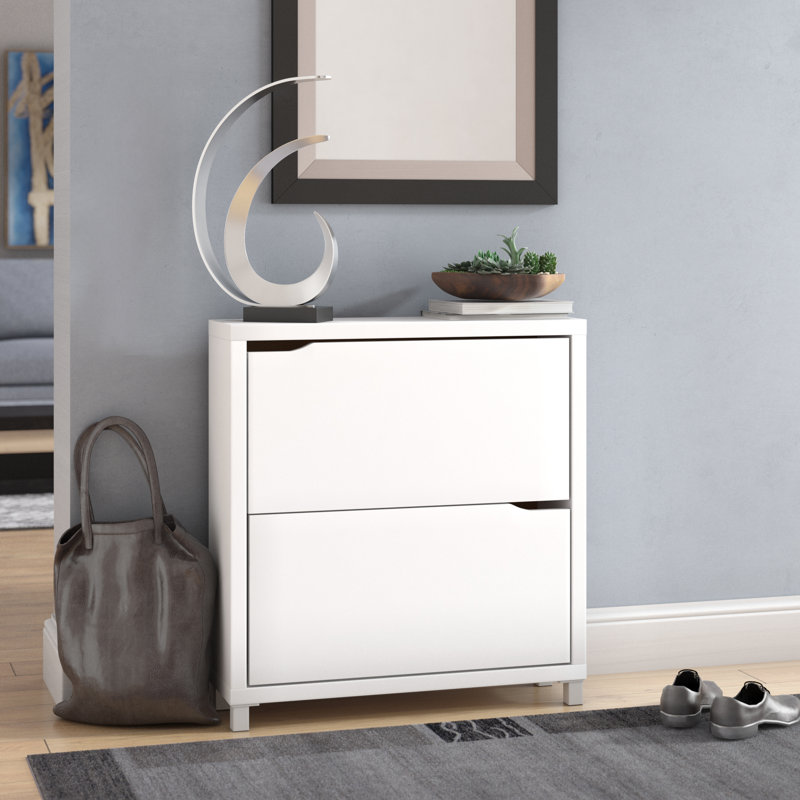 Muoi 12Pair White Shoe Storage & Reviews AllModern